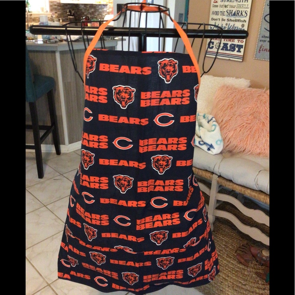 Chicago bears apron/gardening smock